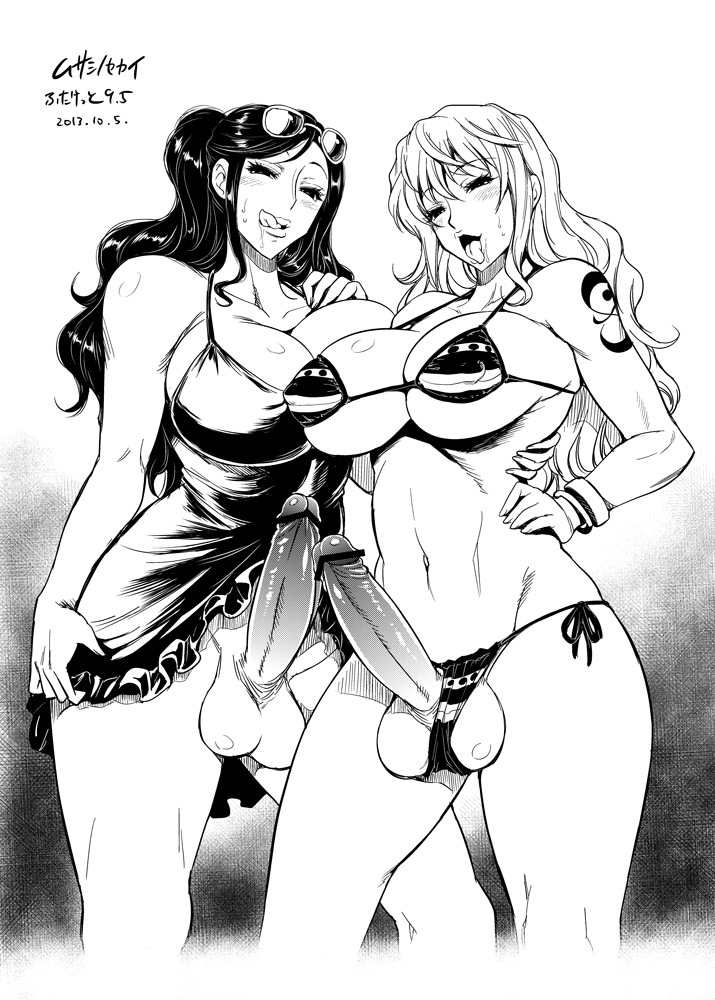 Rule34 – If it exists, there is porn of it / musashino sekai, nami, nico robin / 210729