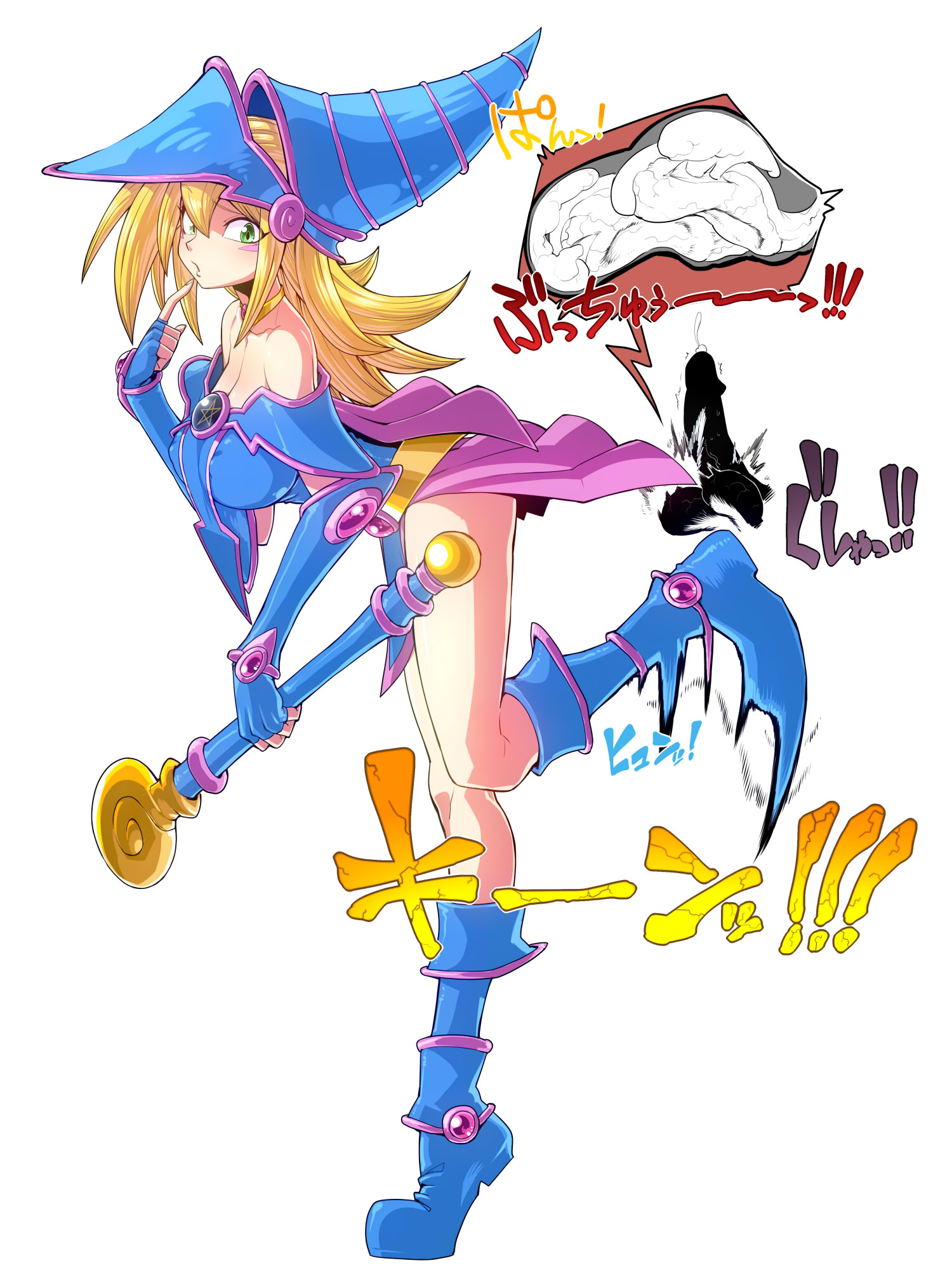 Rule34 – If it exists, there is porn of it / space jin, dark magician girl / 210953