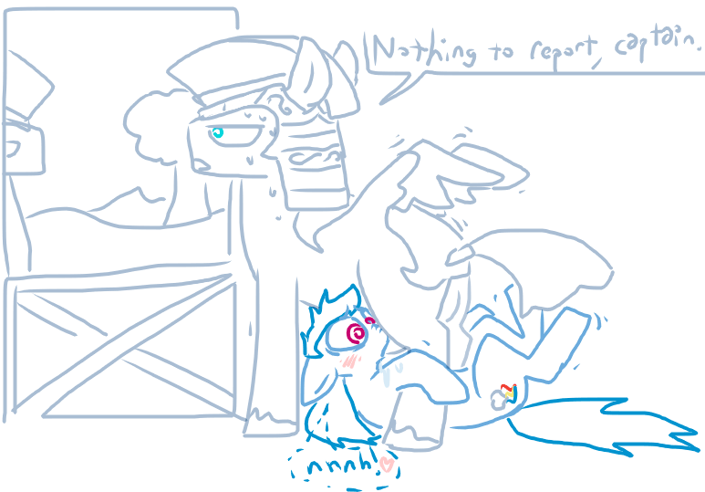 Rule34 – If it exists, there is porn of it / the weaver, rainbow dash (mlp), royal guard (mlp) / 211566