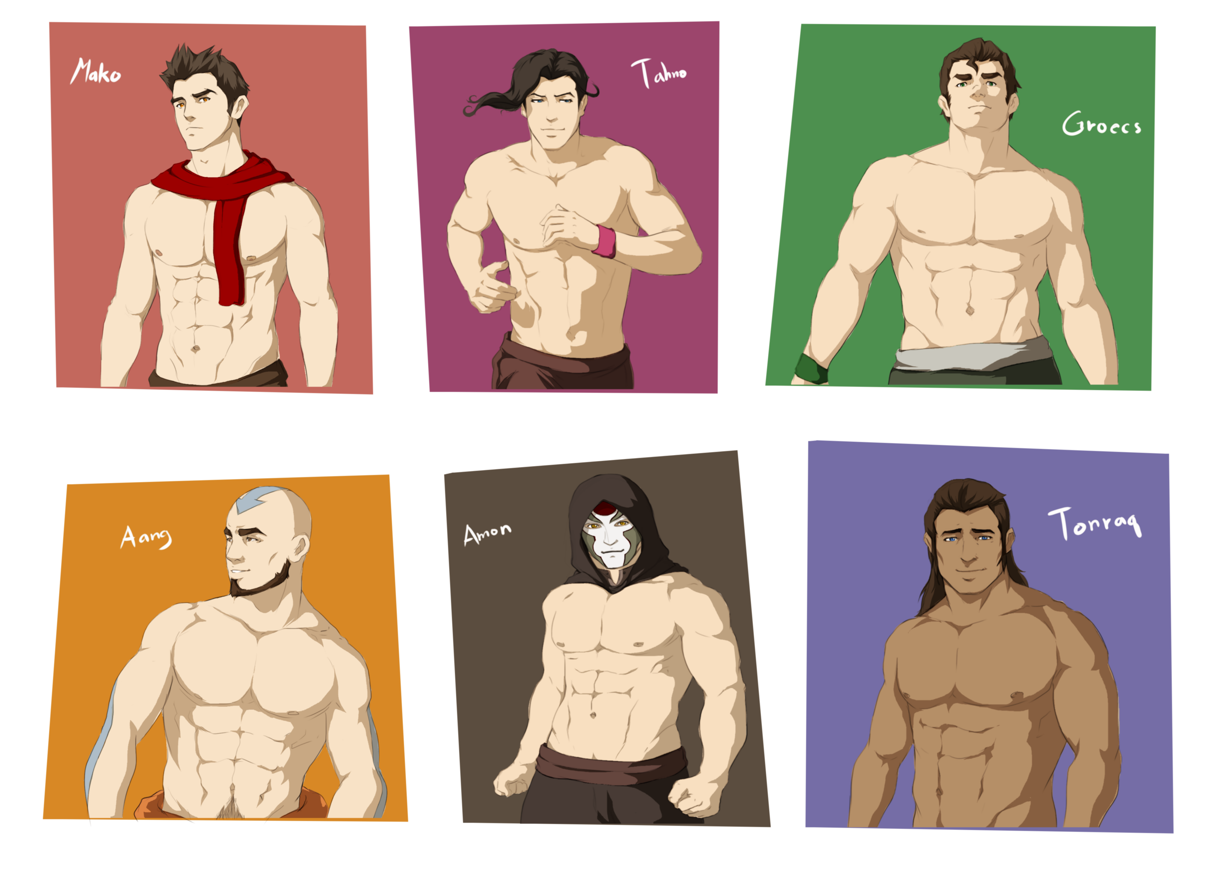 Rule34 – If it exists, there is porn of it / aang, amon, bolin, mako, tahno, tonraq / 211896