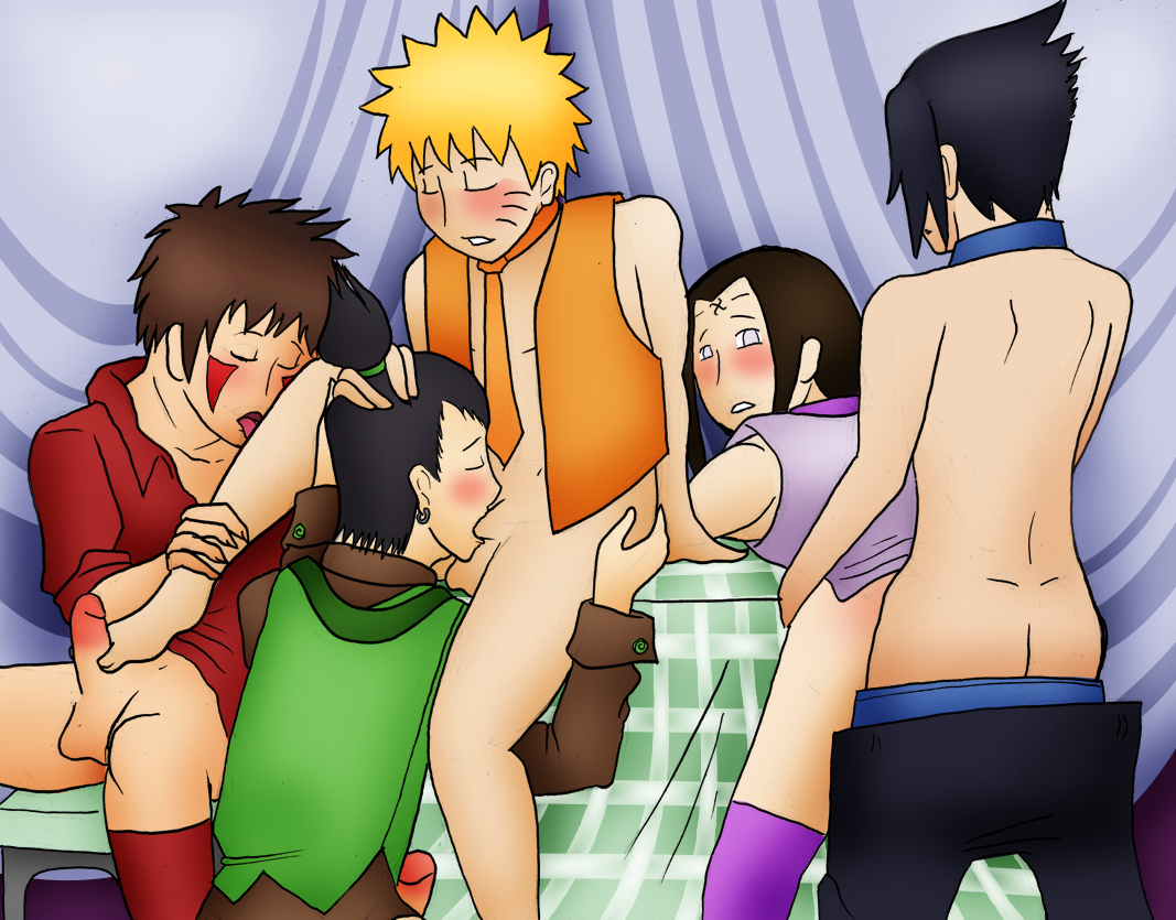 Rule34 – If it exists, there is porn of it / naruto42, hyuuga neji, inuzuka kiba, nara shikamaru, sasuke uchiha, uzumaki naruto / 211937