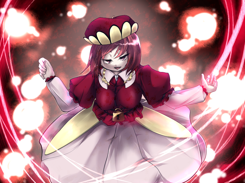 mkz, kawashiro mitori, original, touhou, bad id, bad pixiv id, 1girl, breasts, female focus, solo