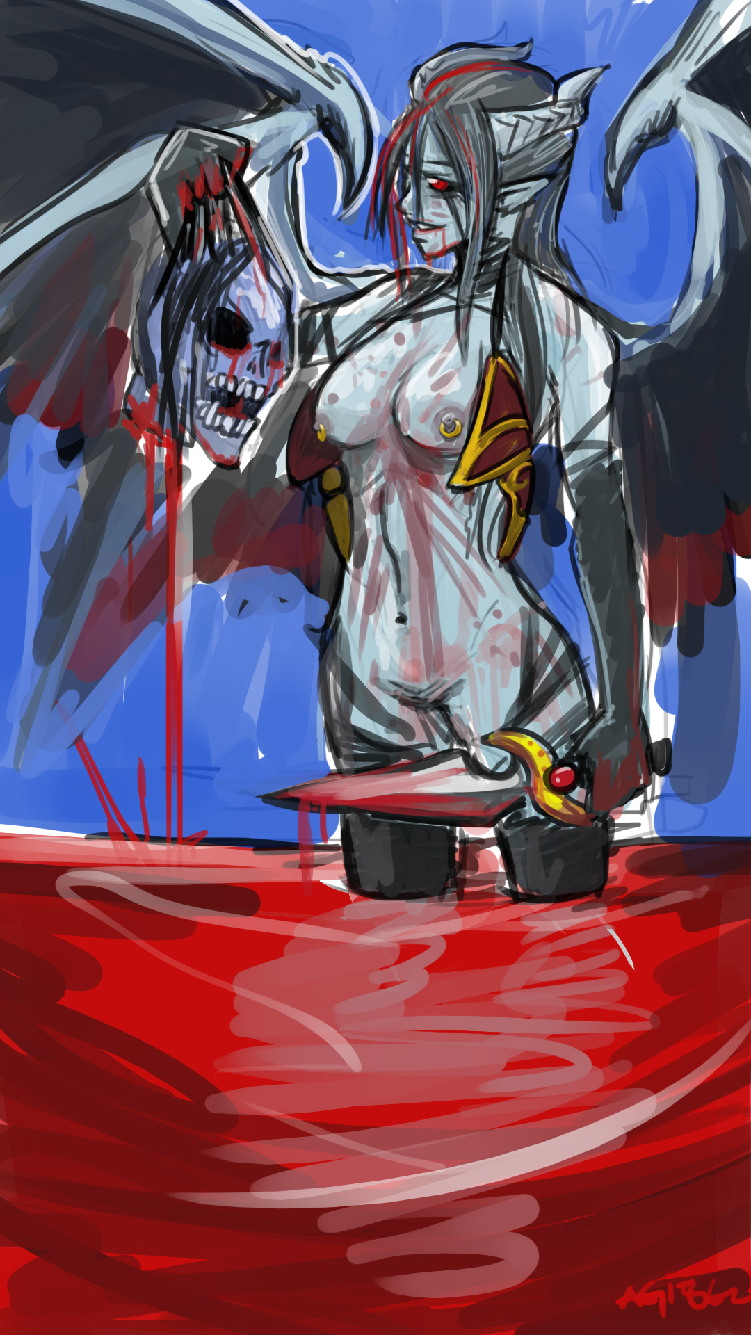 Rule34 – If it exists, there is porn of it / agito666, akasha, queen of pain / 212762