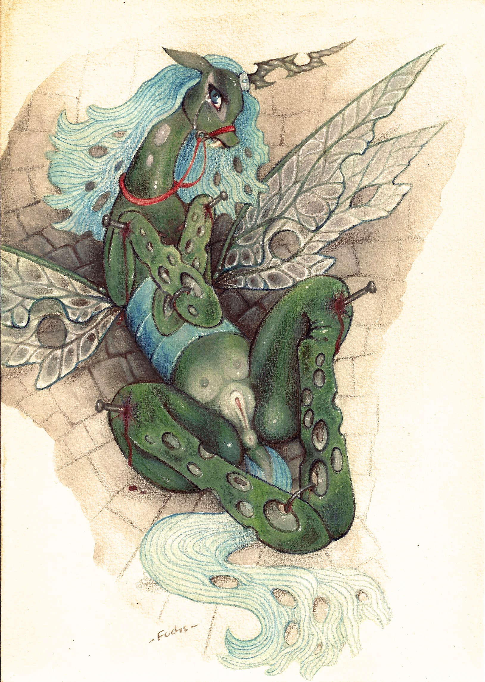 Rule34 – If it exists, there is porn of it / fuchs, queen chrysalis (mlp) / 212934