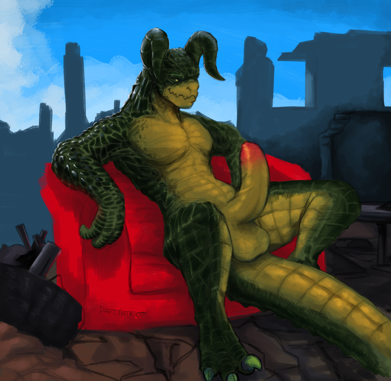 Rule34 – If it exists, there is porn of it / daftpatriot, deathclaw / 213224