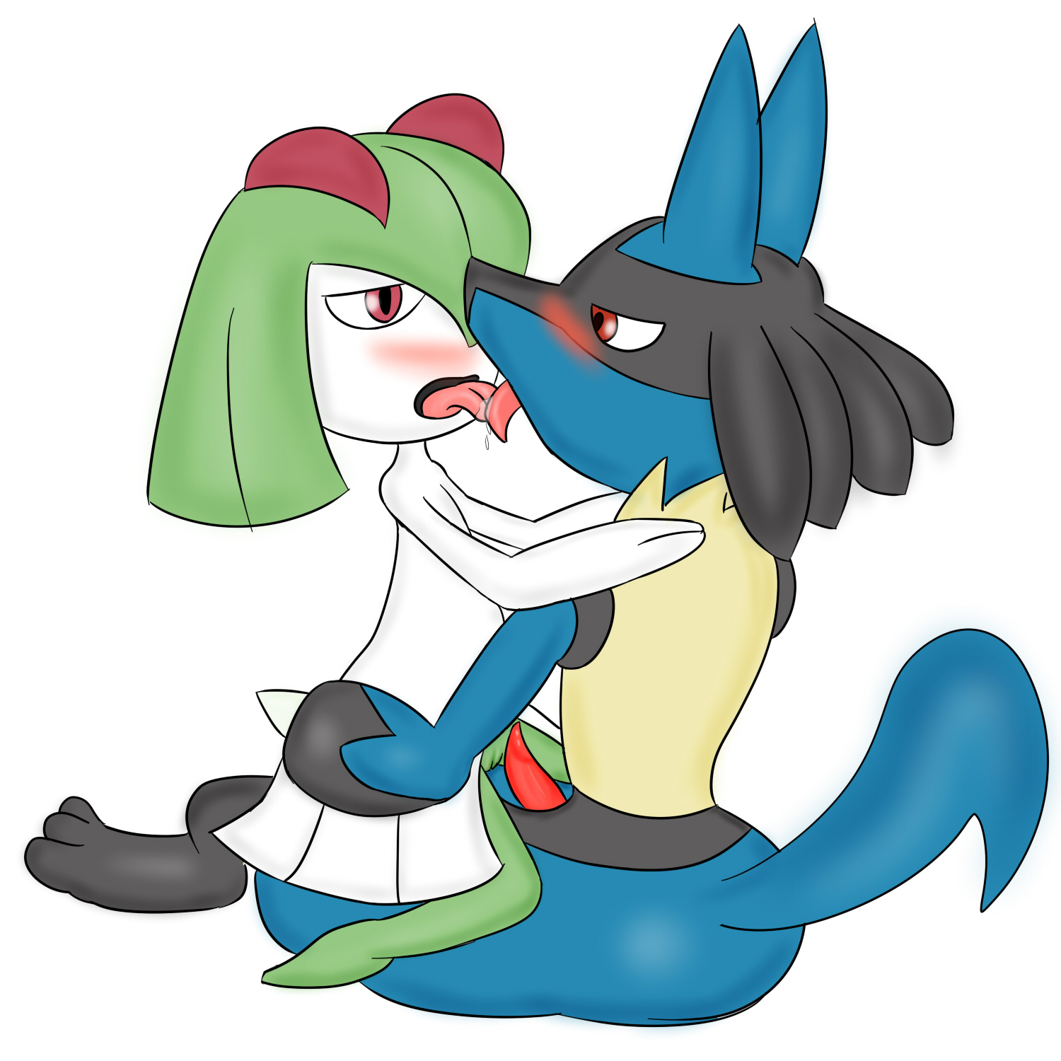 Rule34 – If it exists, there is porn of it / kirlia, lucario / 213497