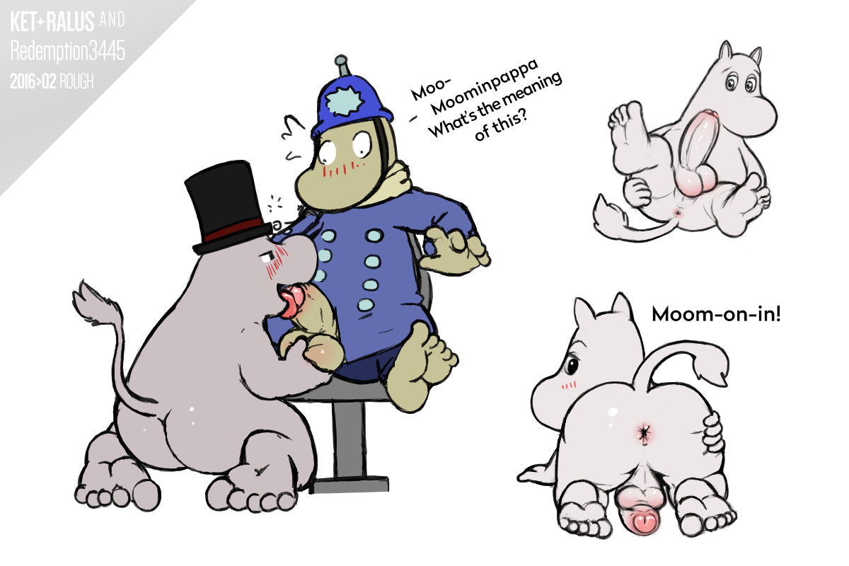 Rule34 – If it exists, there is porn of it / ket ralus, redemption3445, moominpappa, moomintroll / 214158