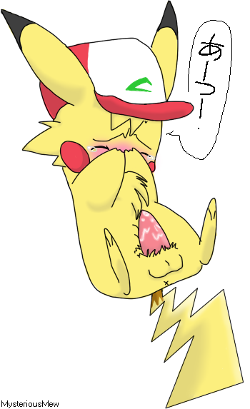 Rule34 – If it exists, there is porn of it / mysterious mew, ash, ashchu, pikachu / 214891