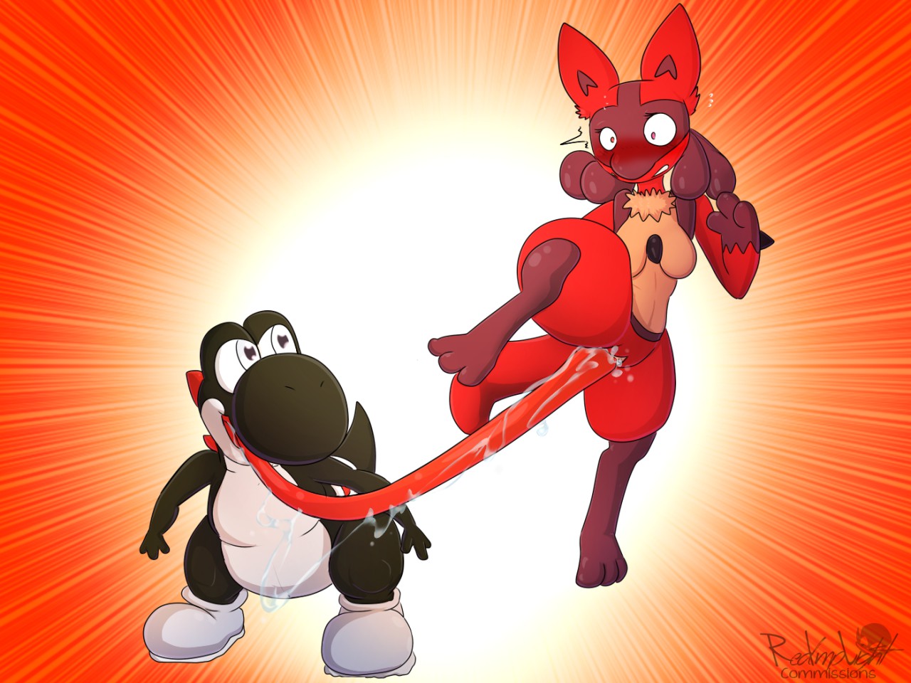 Rule34 – If it exists, there is porn of it / redimplight, lucario, yoshi / 214933