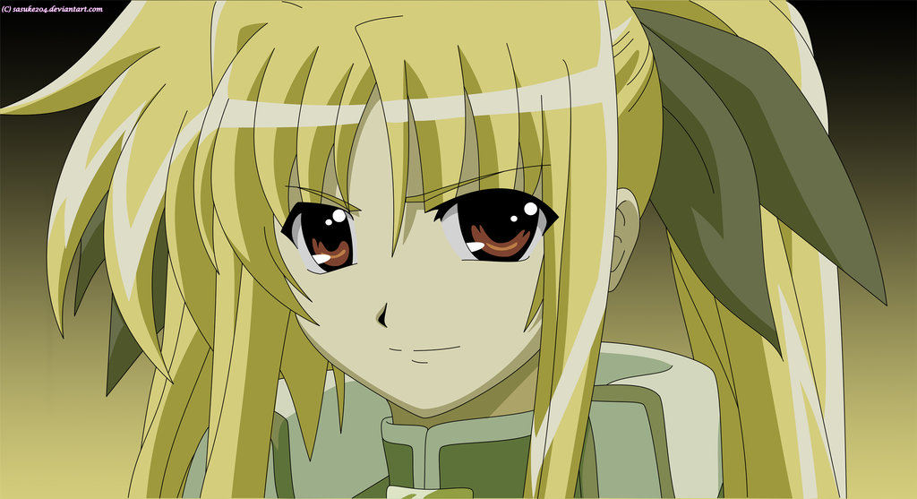 fate testarossa, lyrical nanoha, mahou shoujo lyrical nanoha, mahou shoujo lyrical nanoha strikers, anime screenshot, 00s, 1girl, blonde hair, female focus, red eyes, solo, twintails, watermark