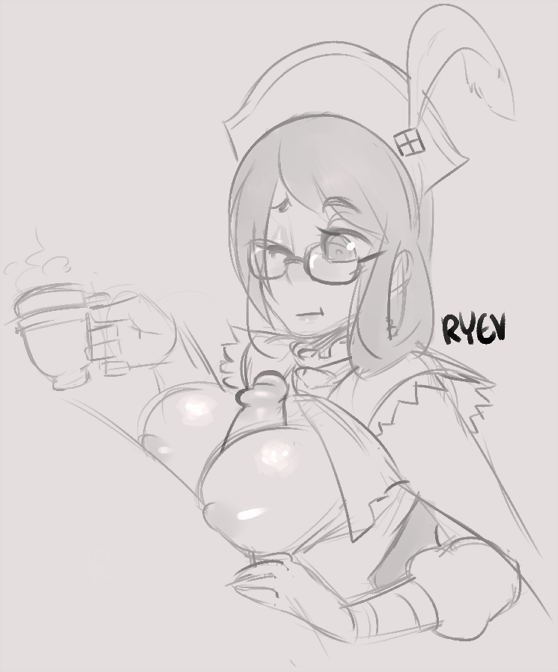 Rule34 – If it exists, there is porn of it / dark ryev, ryev, guildmarm (monster hunter) / 215290