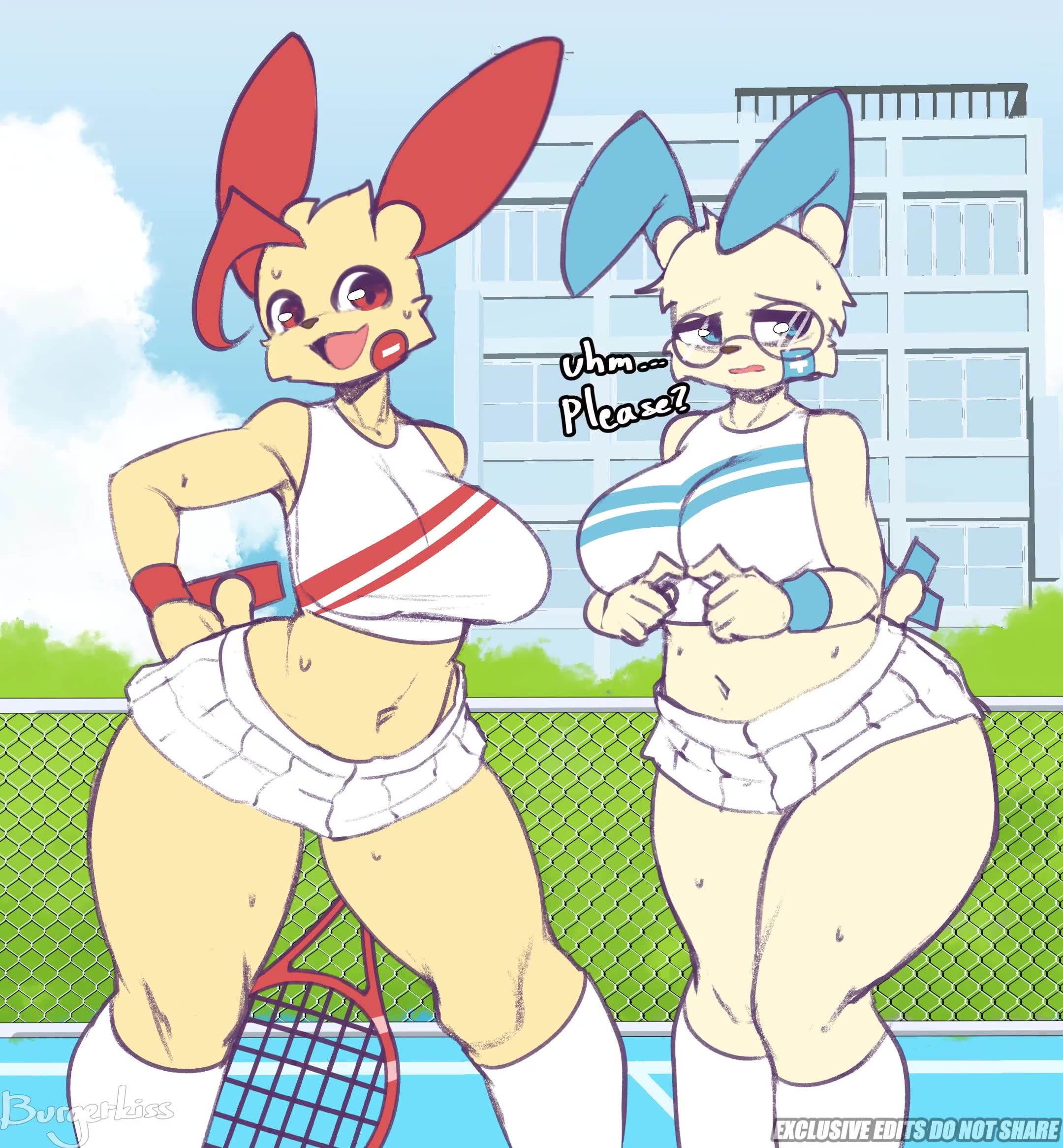 Rule34 – If it exists, there is porn of it / burgerkiss, minun, plusle, pokemon (species), rockruff / 8678126
