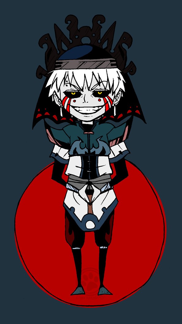 hollow ichigo, bleach, tagme, chibi, jester
