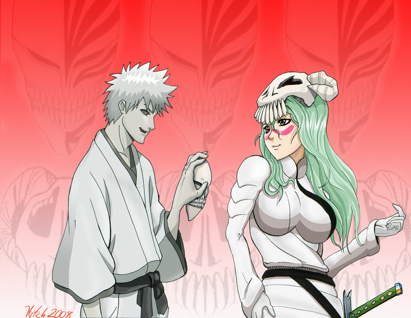 dmstei00, nelliel tu odelschwanck, shirosaki hichigo, bleach, tagme, arrancar, espada, hollow
