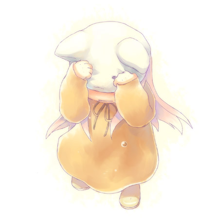 smi, smi (enraku), megurine luka, megurine luka (toeto), toeto (vocaloid), vocaloid, bad id, bad pixiv id, lowres, 1girl, animal hat, cat hat, embarrassed, female focus, full body, gradient background, hat, long hair, solo