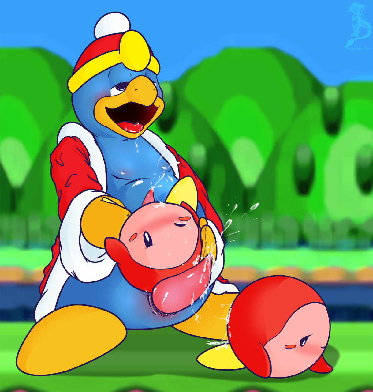 Rule34 – If it exists, there is porn of it / stormdragonblue, king dedede, waddle dee / 8678242