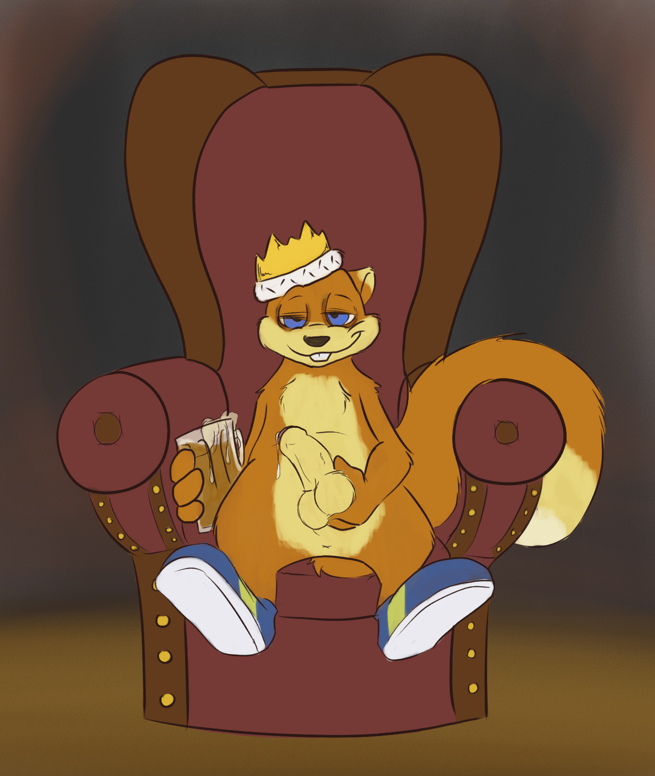 Rule34 – If it exists, there is porn of it / skunkjunkie, conker / 215777