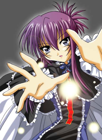 chikage (sister princess), sister princess, tagme, 00s, magic, purple hair