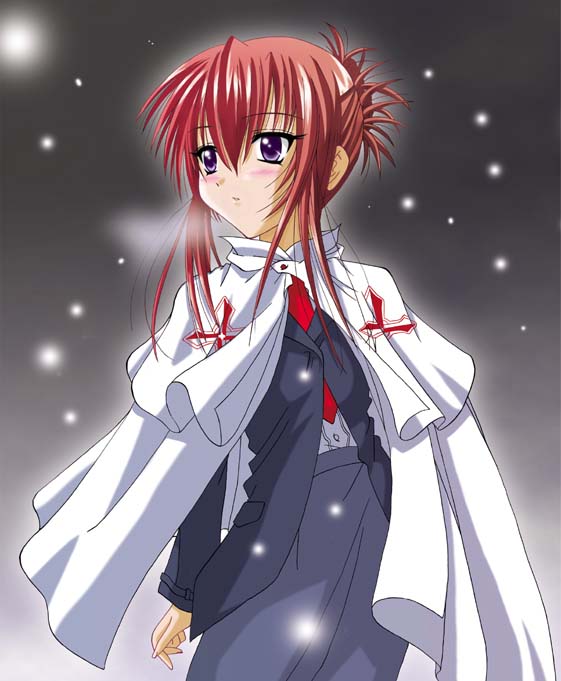 chikage (sister princess), sister princess, tagme, 00s, cloak, purple hair