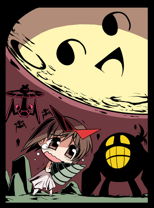 serebi ryousangata, sforce, futami mami, hagiwara yukiho, nonowa, idolmaster, idolmaster (classic), idolmaster 1, tengen toppa gurren lagann, bad id, bad pixiv id, 1girl, drill, goggles, parody