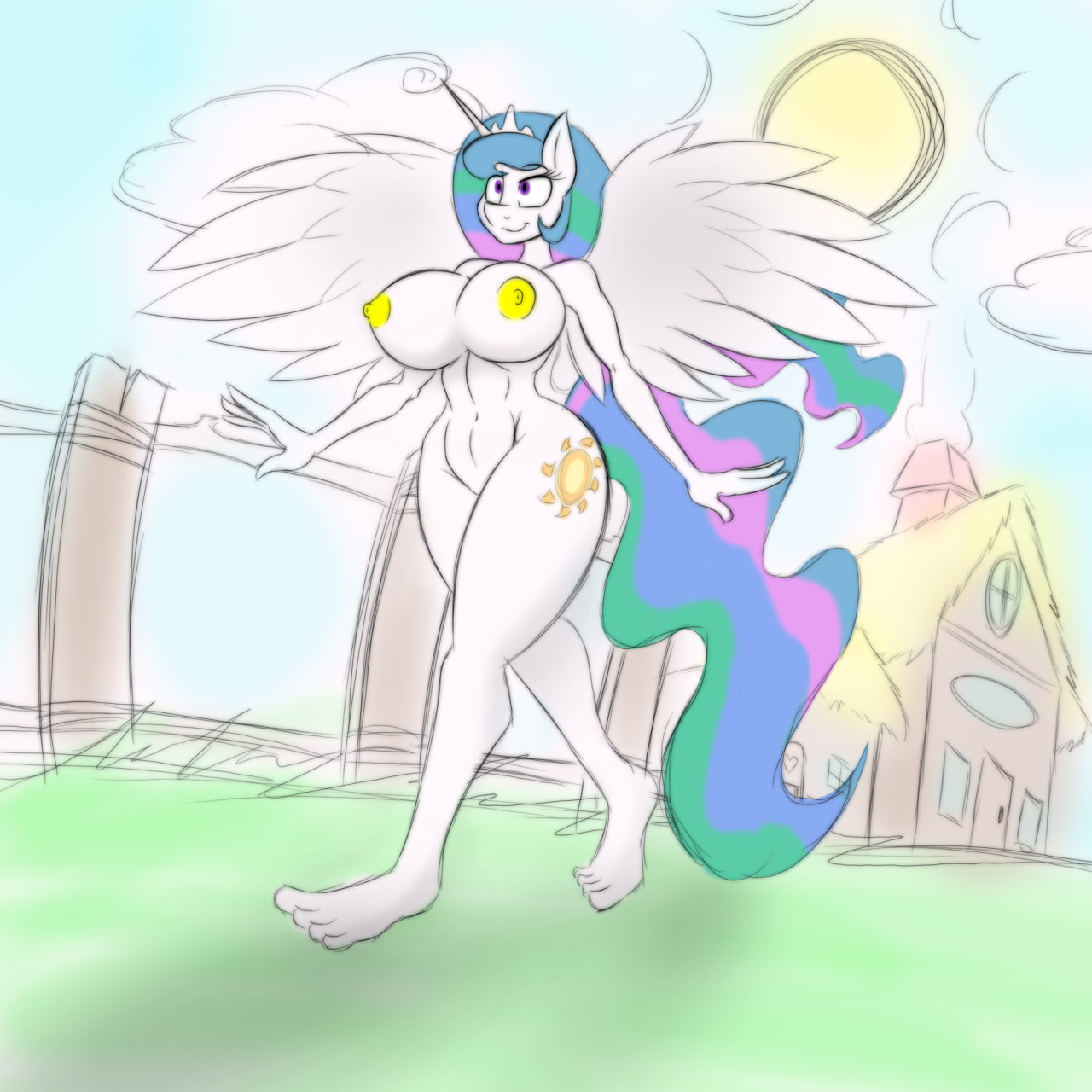 Rule34 – If it exists, there is porn of it / jrvanesbroek, princess celestia (mlp) / 217609