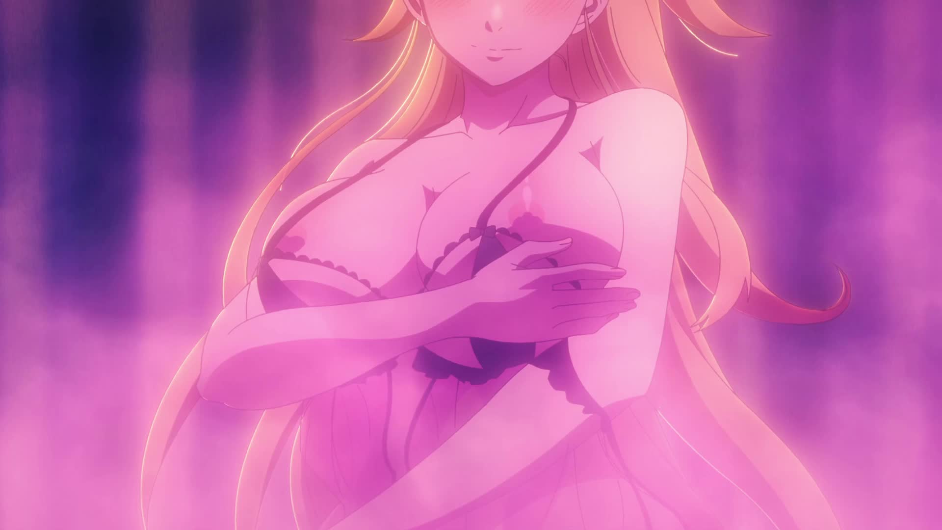 amber idonokan, granat needakitta, nephrites lomka, nonaka himeno, saphir maasa, satou haruto, kekkon yubiwa monogatari, animated, anime screenshot, highres, sound, tagme, video, 1boy, 5girls, abs, animal ears, aphrodisiac, arm under breasts, babydoll, balck hair, black gloves, blank eyes, blonde hair, blue eyes, blue hair, bouncing breasts, breasts, cat ears, cat girl, cat tail, cleavage, collarbone, completely nude, covering crotch, covering privates, dark-skinned female, dark skin, dragon girl, dragon horns, dress, elbow gloves, elf, gloves, glowing, glowing tattoo, green eyes, groin, hairband, horns, jewelry, large breasts, long hair, medium hair, multiple girls, muscular, muscular male, navel, nipples, nude, pink babydoll, pointy ears, ponytail, pubic tattoo, ring, robe, robe pull, running, see-through clothes, short hair, small breasts, smile, stomach, tail, tattoo, thighs, thumbs up, undressing, undressing another, wedding ring, white hair, wide hips, yellow eyes