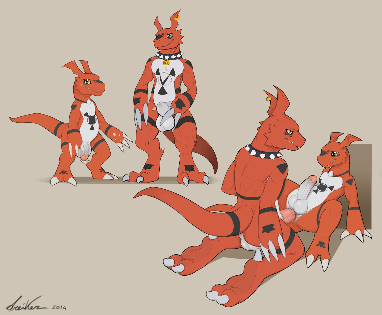 Rule34 – If it exists, there is porn of it / dreiker, guilmon / 217970