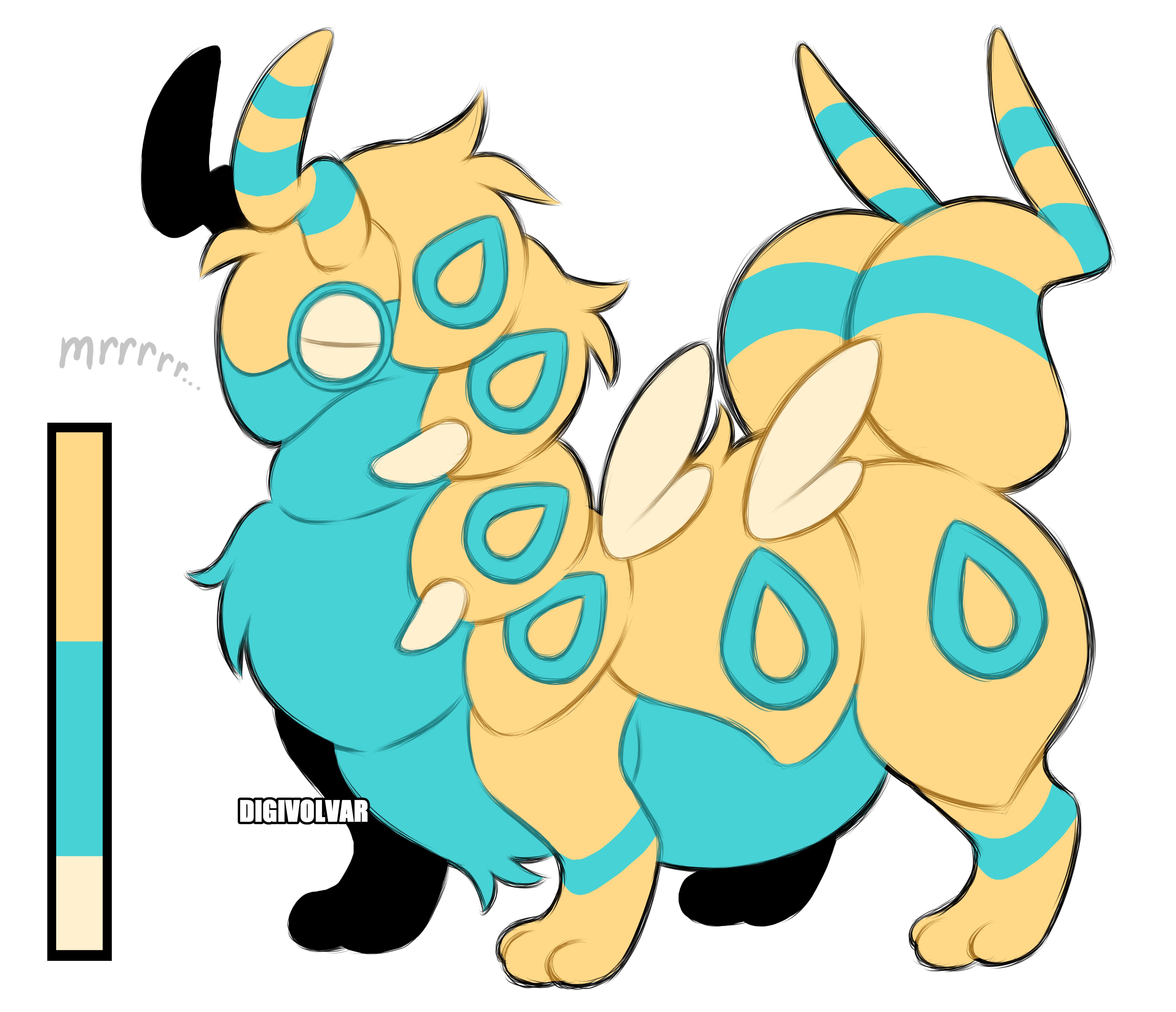 digivolvar, dunsparce, scolipede, nintendo, original, pokemon, absurdres, highres, bug, centipede, closed eyes, closed mouth, fluffy, full body, fusion, gen 2 pokemon, gen 5 pokemon, horns, no humans, pokemon (creature), pokemon focus, simple background, solo, tail, white background, wings
