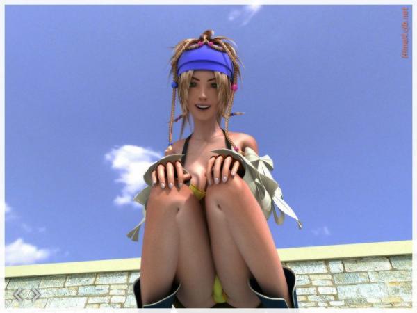 rikku (ff10), final fantasy, final fantasy x, final fantasy x-2, 00s, panties, rikku cg set, underwear