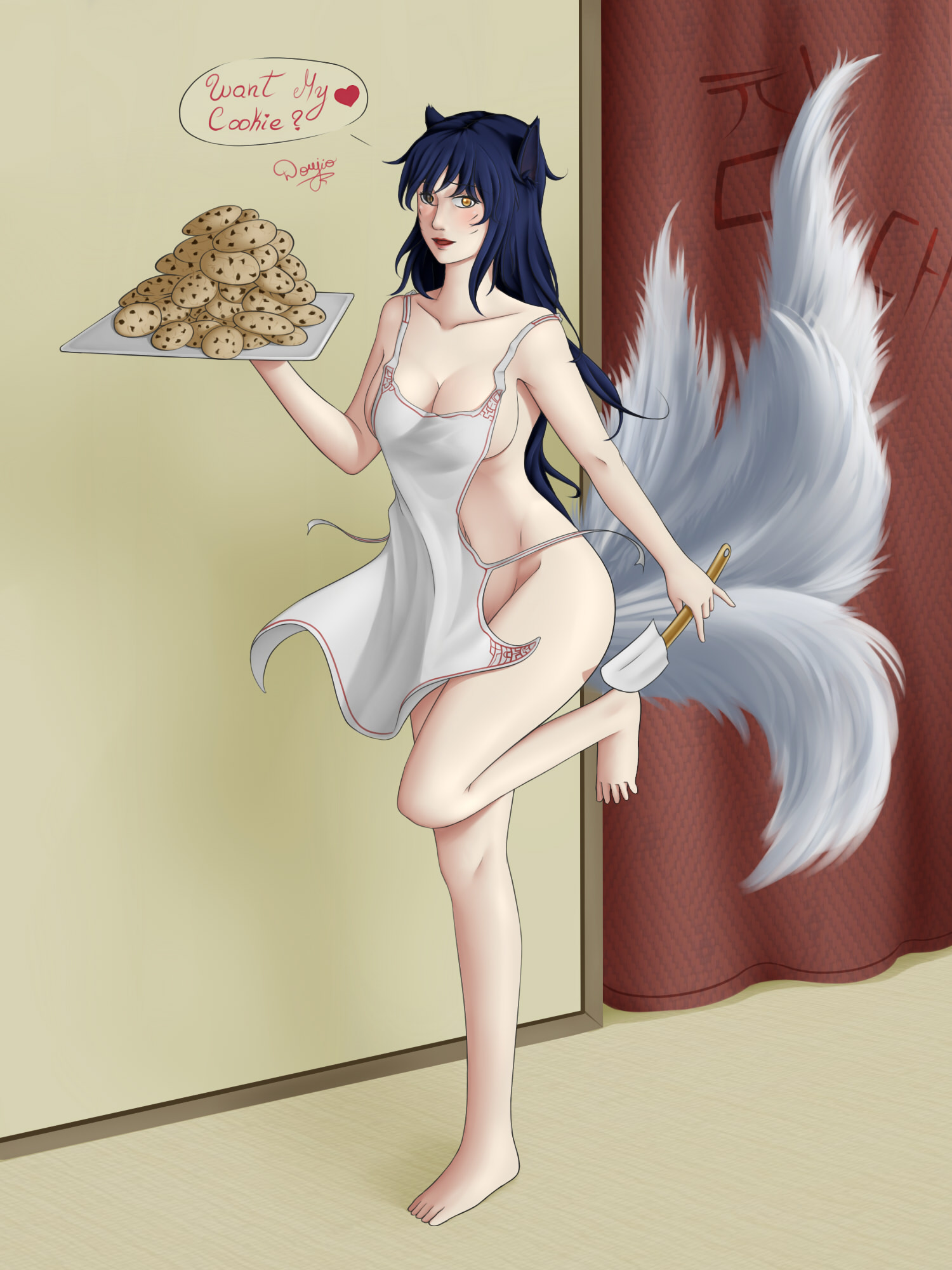 Rule34 – If it exists, there is porn of it / doujio, ahri / 218648