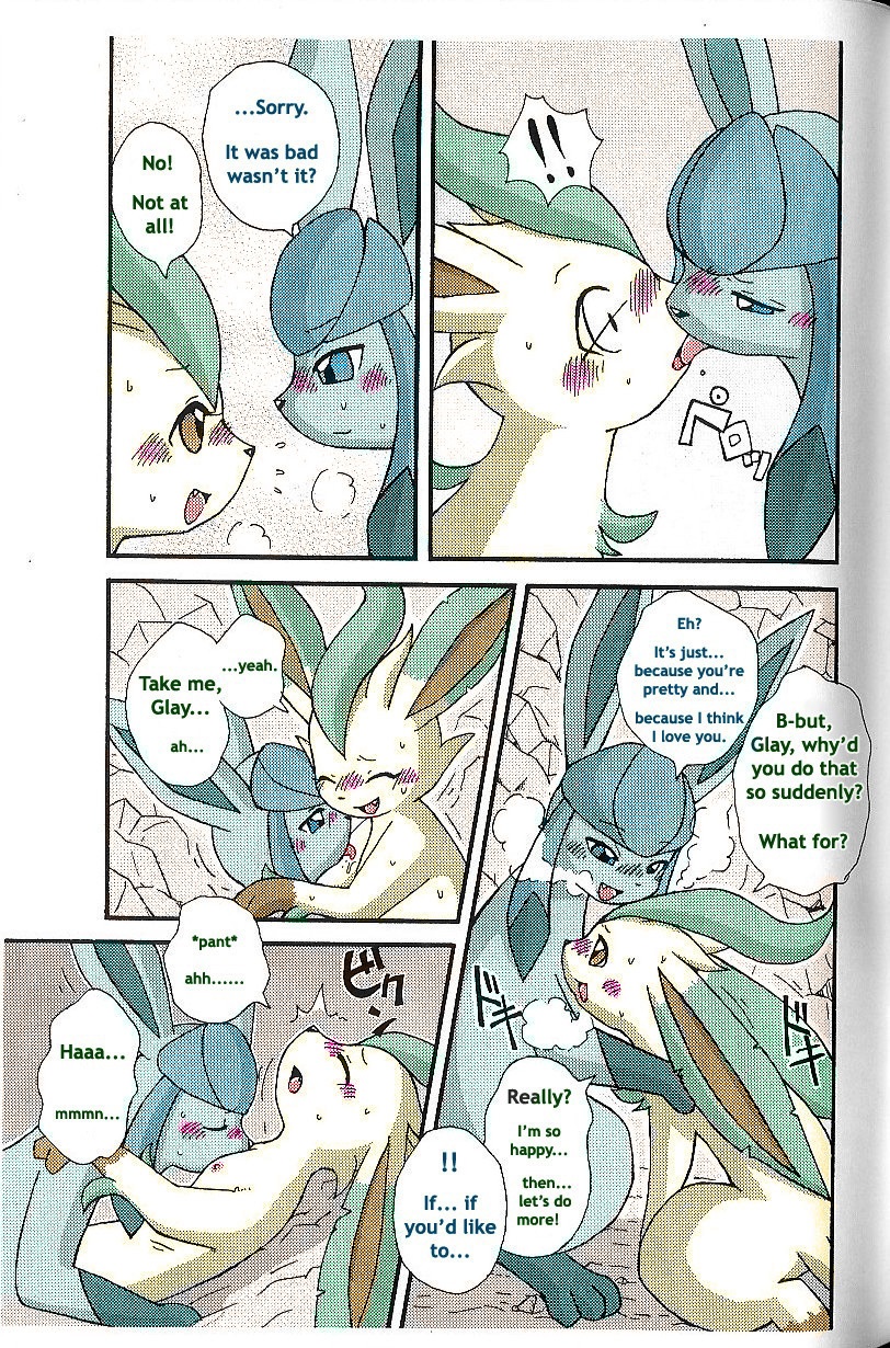 Rule34 – If it exists, there is porn of it / mikazuki karasu, eeveelution, glaceon, leafeon / 218721