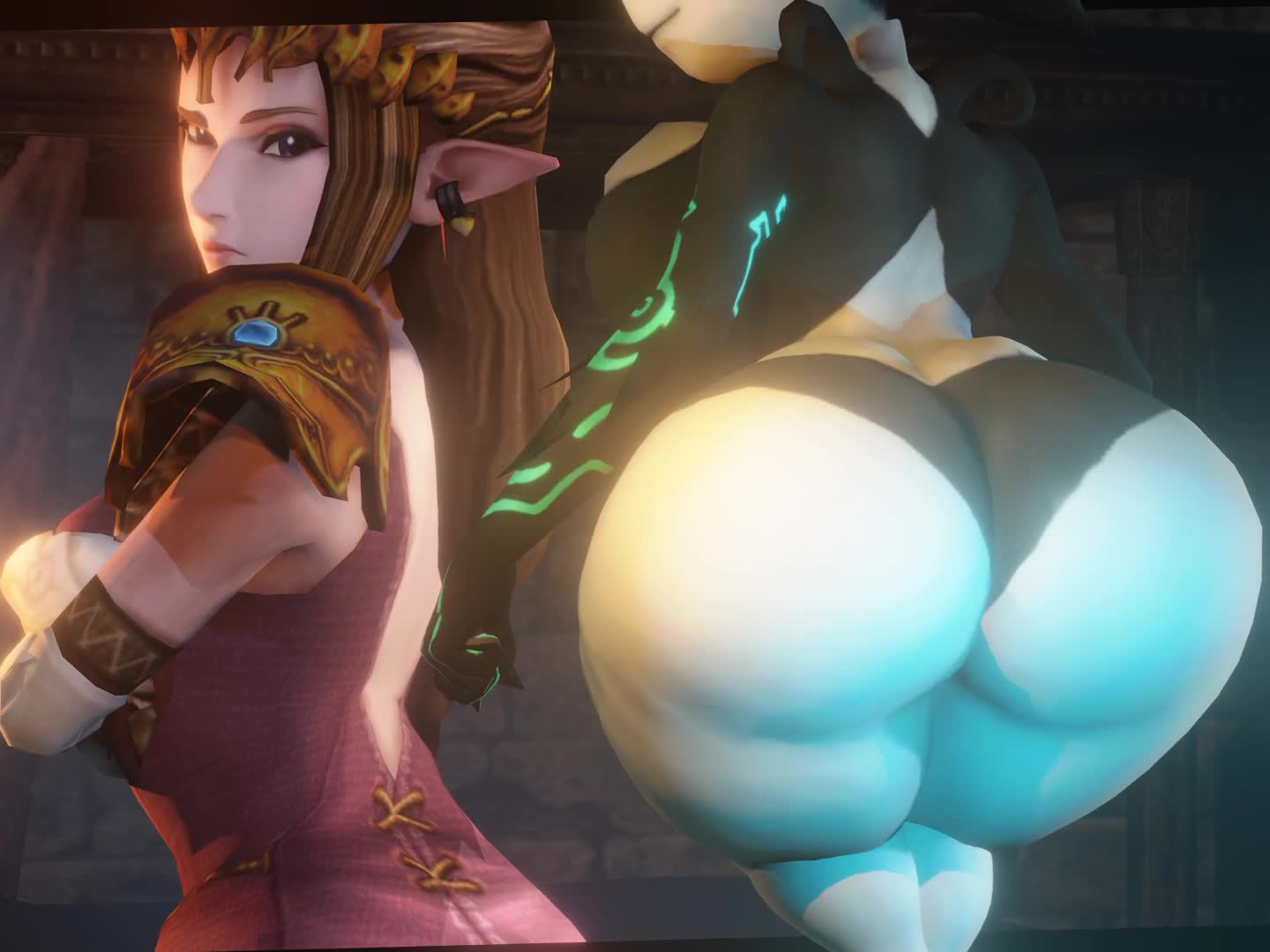 Rule34 – If it exists, there is porn of it / midna, princess zelda, zelda (twilight princess) / 8679258