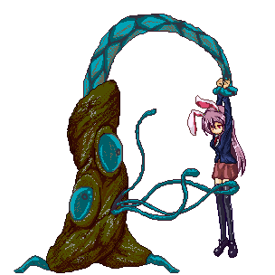monikano, reisen udongein inaba, touhou, animated, animated gif, lowres, 1girl, animal ears, arms up, bdsm, black thighhighs, blazer, bondage, bound, cruelty to animals, female focus, jacket, long hair, panties, pantyshot, pixel art, purple hair, rabbit ears, skirt, slapping, solo, suspension, tentacles, thighhighs, transparent background, underwear, upskirt, whipping, zettai ryouiki
