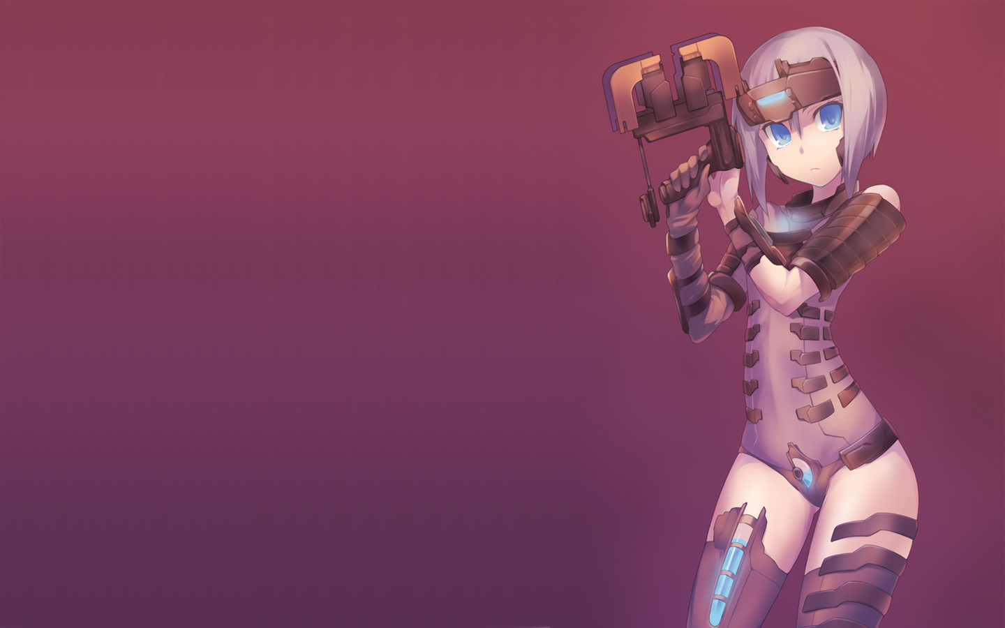 nanakusa, dead space (series), tagme, blue eyes, isaaco, purple hair, short hair