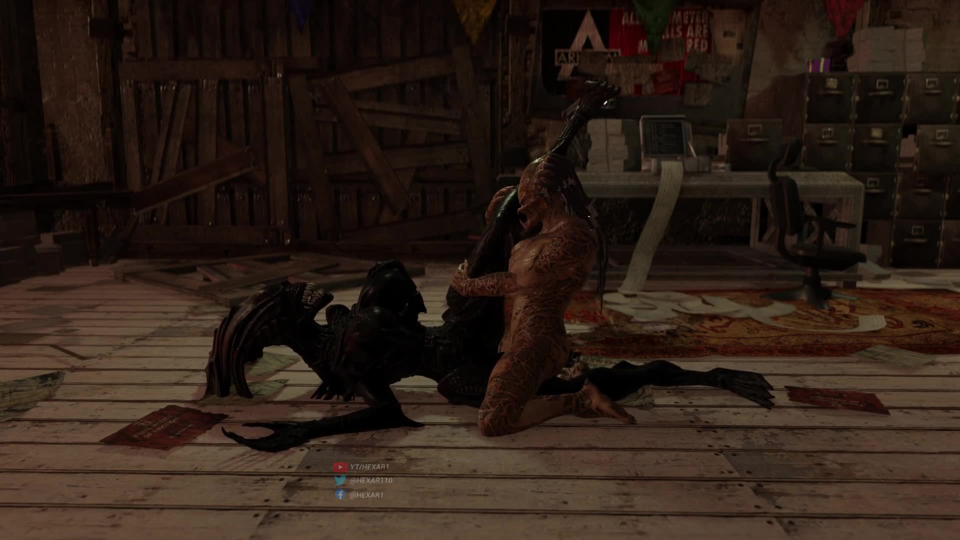 Rule34 – If it exists, there is porn of it / xenomorph, xenomorph queen, yautja / 8679419