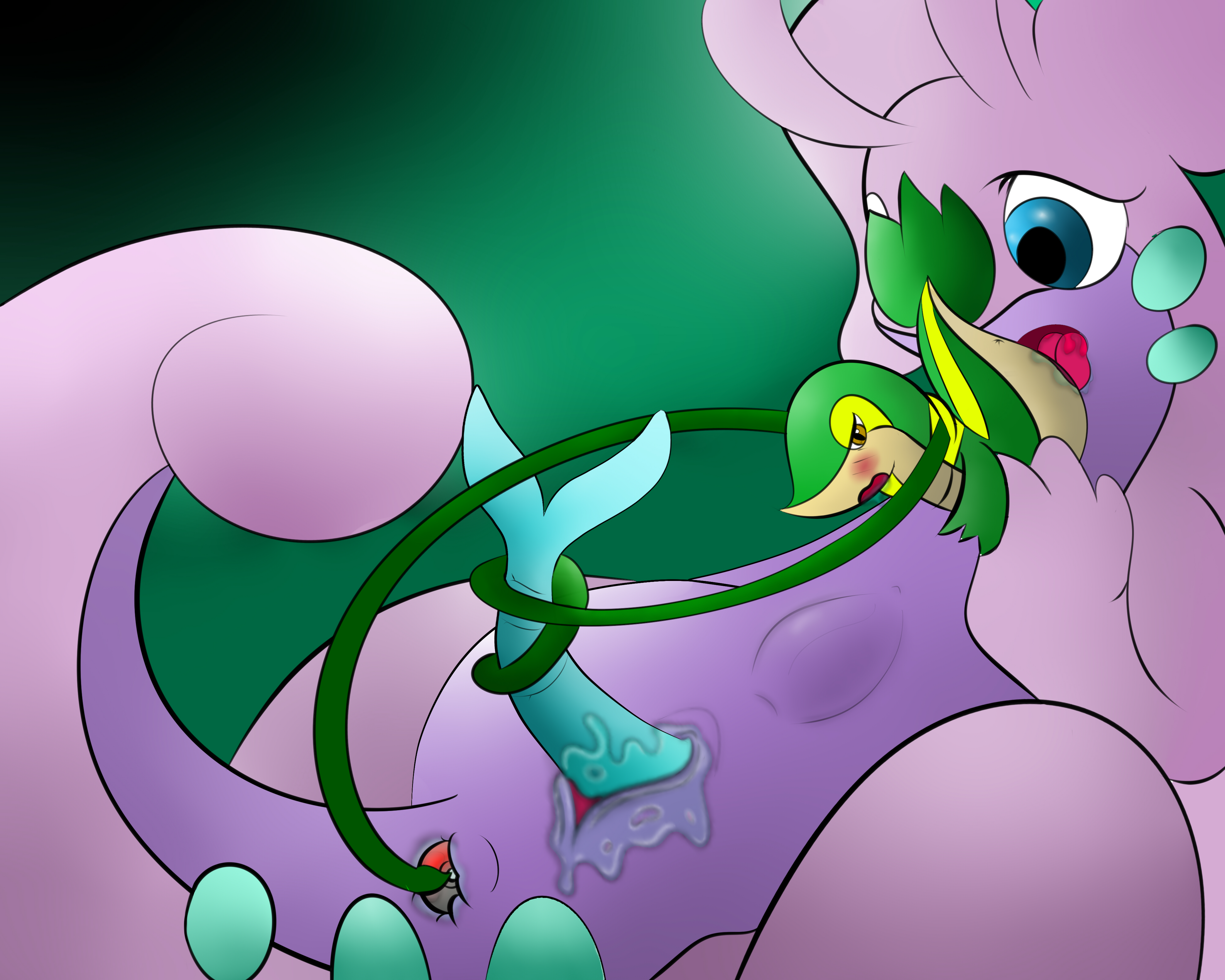 Rule34 – If it exists, there is porn of it / eeveelution, goodra, snivy, vaporeon / 219817