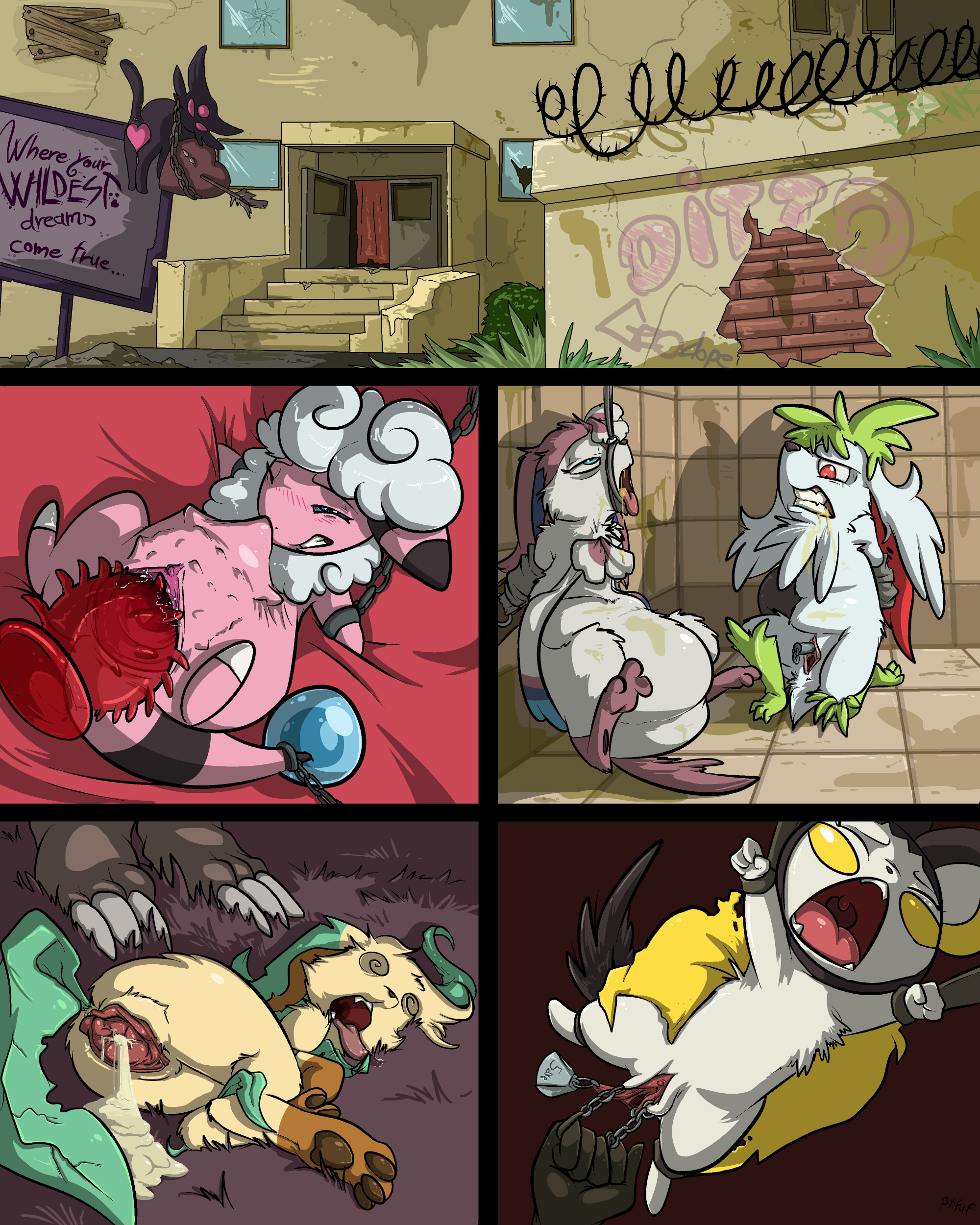 Rule34 – If it exists, there is porn of it / fuf, emolga, flaaffy, leafeon, sylveon / 219825