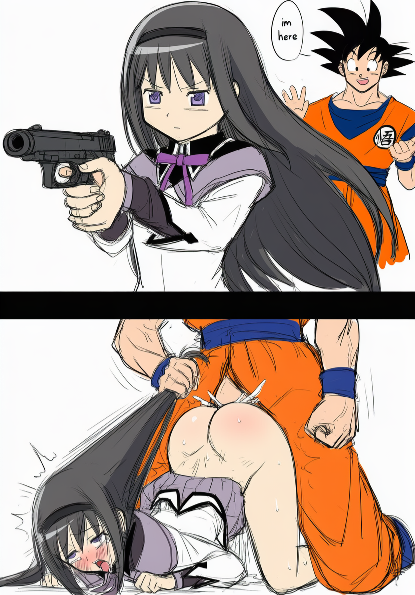 Rule34 – If it exists, there is porn of it / akemi homura, son goku / 8679539