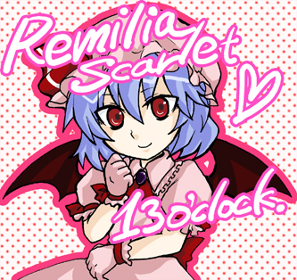 fuyumura asuki, remilia scarlet, touhou, lowres, 1girl, bat wings, blue hair, female focus, gloves, hat, red eyes, solo, wings