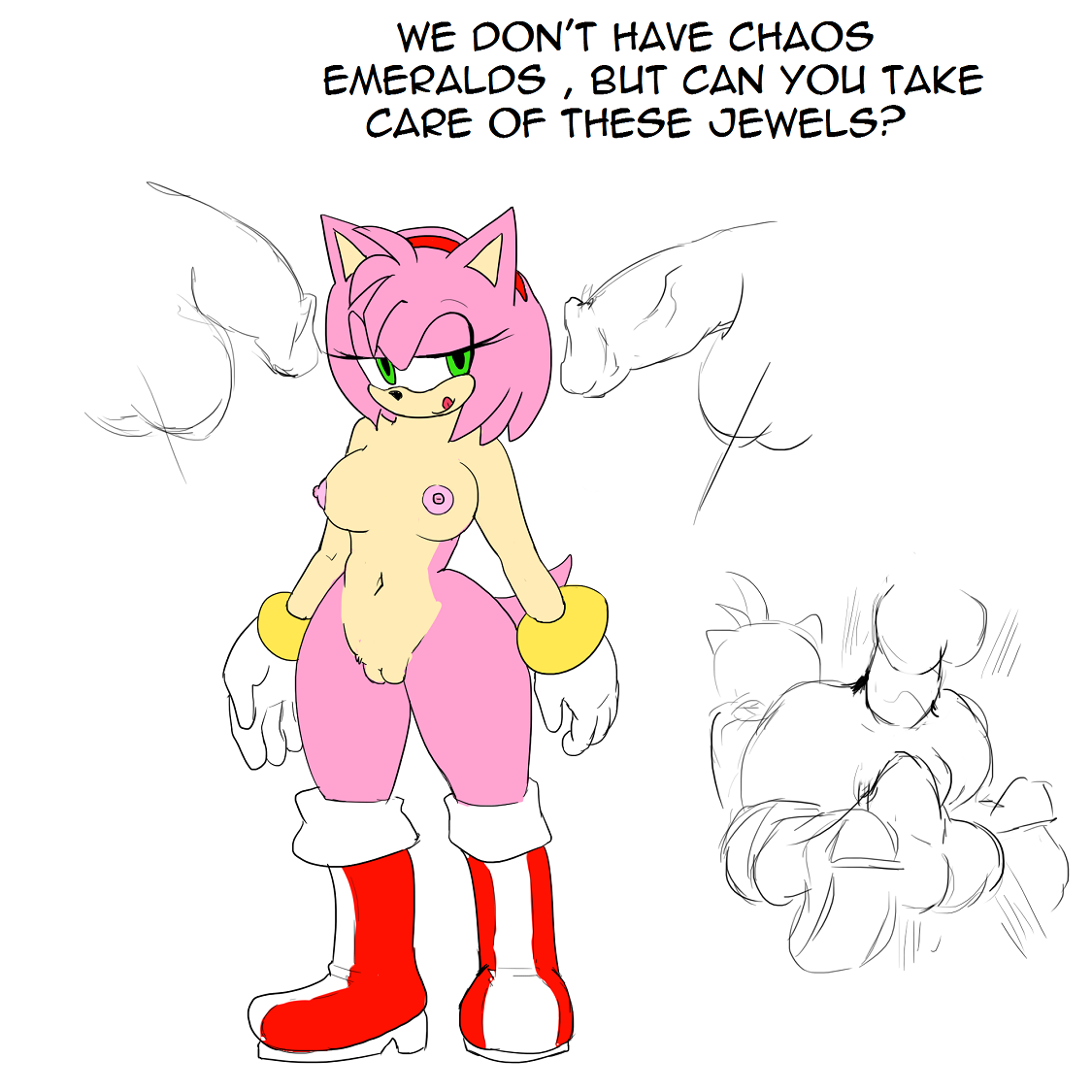 Rule34 – If it exists, there is porn of it / amy rose / 220602