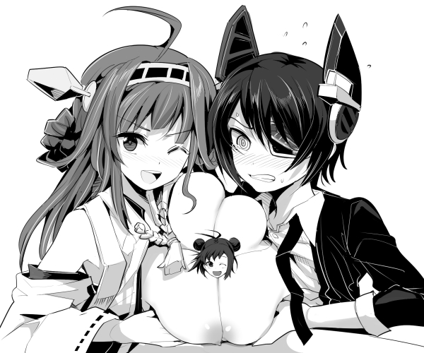 Rule34 – If it exists, there is porn of it / nakasone haiji, kongou (kantai collection), naka (kantai collection), tenryuu (kantai collection) / 220741