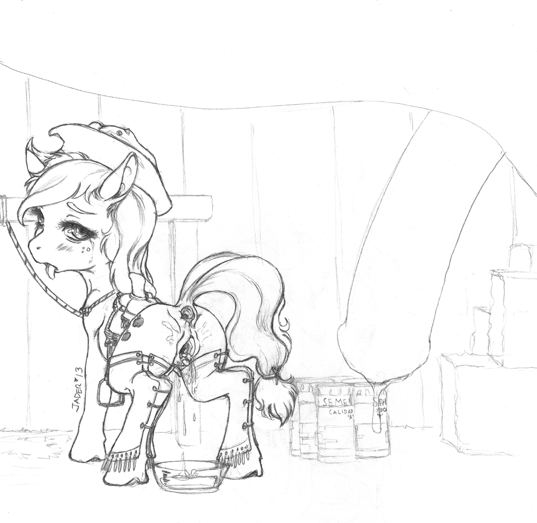 Rule34 – If it exists, there is porn of it / jader, applejack (mlp) / 221072