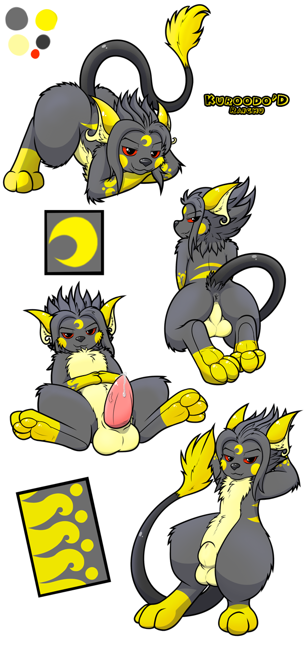 Rule34 – If it exists, there is porn of it / kuroodod, eeveelution, raichu, umbreon / 221203