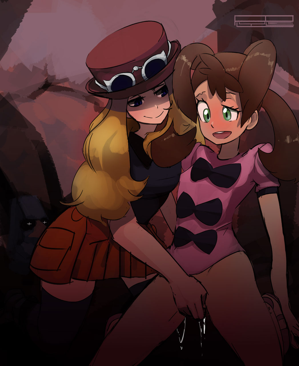 Rule34 – If it exists, there is porn of it / polyle, nosepass, serena (pokemon), shauna (pokemon) / 221360