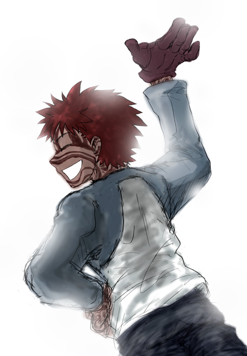angra mainyu (fate), emiya shirou, fate/hollow ataraxia, fate/stay night, fate (series), cosplay, emiya shirou (cosplay), male focus, possessed, possession, tattoo