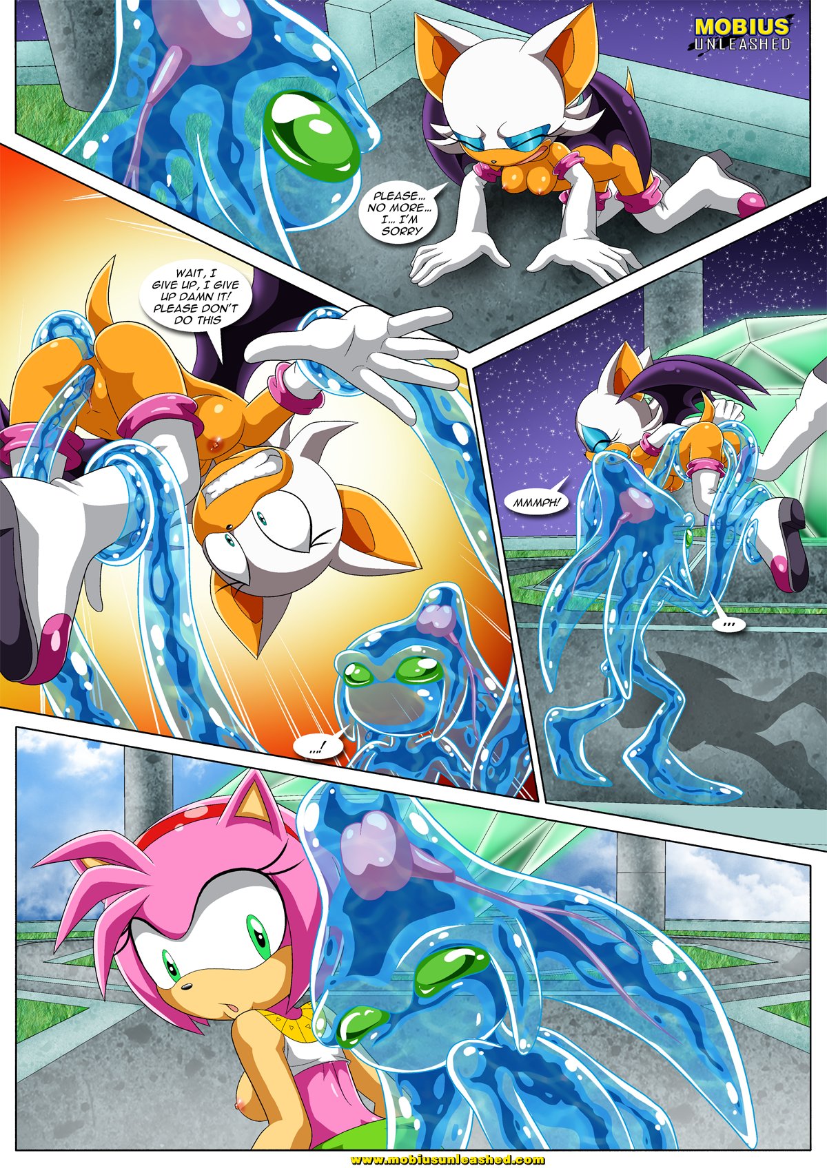 Rule34 – If it exists, there is porn of it / bbmbbf, palcomix, amy rose, chaos (sonic), rouge the bat / 222007