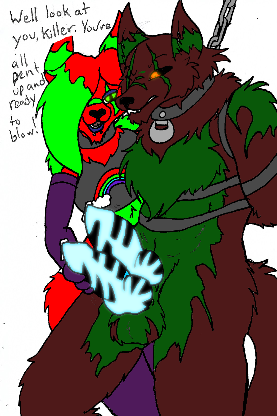 Rule34 – If it exists, there is porn of it / redgreenfluffball, cole snowfox / 222021