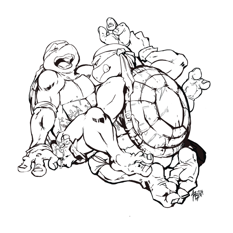 Rule34 – If it exists, there is porn of it / michelangelo, raphael / 222663