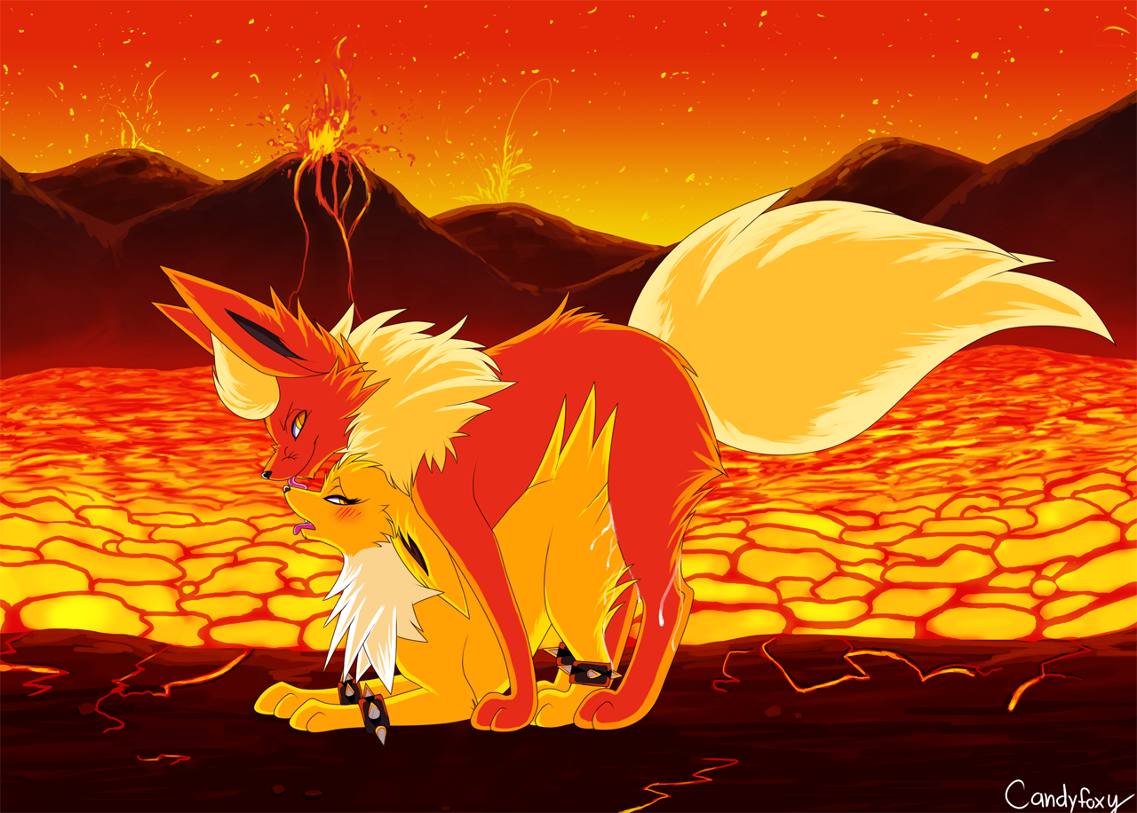 Rule34 – If it exists, there is porn of it / candyfoxy, flareon, jolteon / 223041