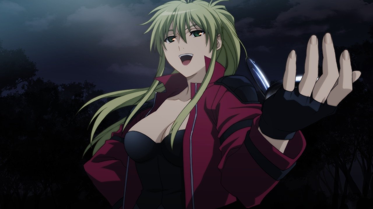 cal devens, phantom of inferno, requiem for the phantom, artist request, official art, 1girl, blonde hair
